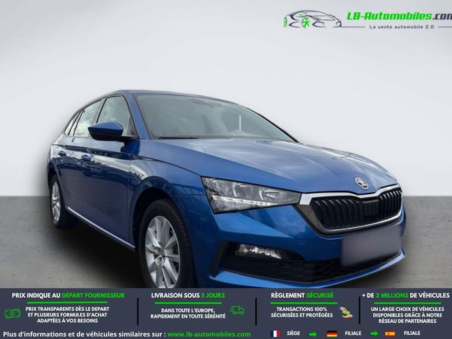 Skoda Scala 1.0 TSI 95 ch BVM Bleu M�tallique de 2019