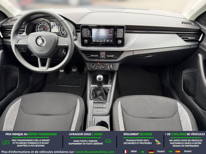 Skoda Scala 1.0 TSI 95 ch BVM Bleu M�tallique de 2019