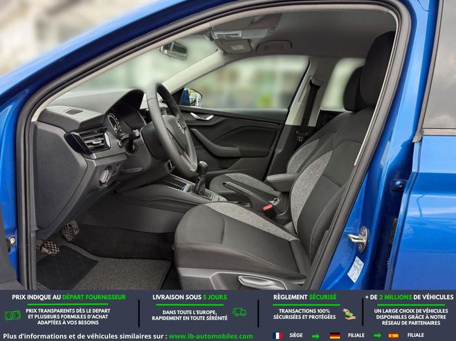 Skoda Scala 1.0 TSI 95 ch BVM Bleu M�tallique de 2019