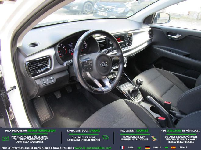 Kia Rio 1.2L 84 ch Blanc de 2017