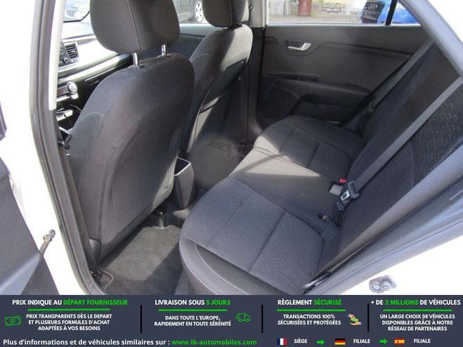 Kia Rio 1.2L 84 ch Blanc de 2017