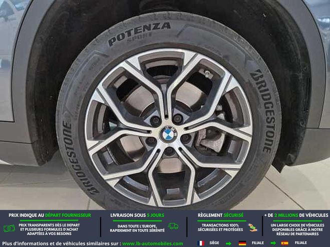 BMW X1 sDrive 20d 190 ch BVA Gris de 2021
