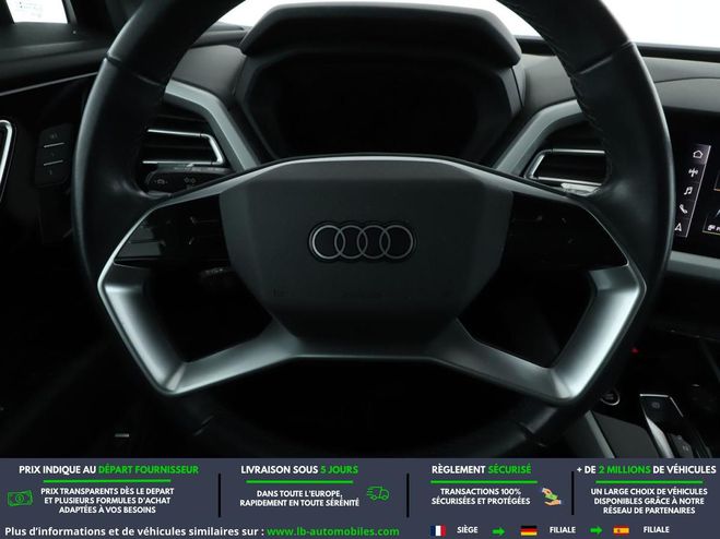 Audi Q4 40 204 ch 82 kW Noir M�tallique de 2021