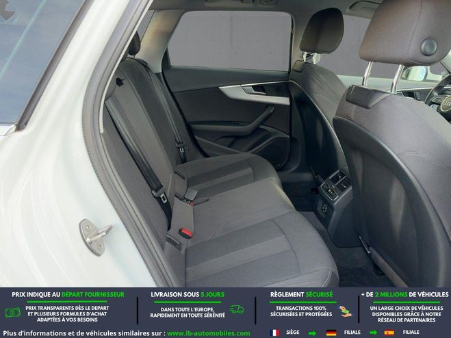 Audi A4 TDI 150 BVA Blanc de 2018