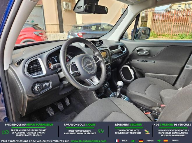 Jeep Renegade 1.0 120 ch BVM Bleu M�tallique de 2021