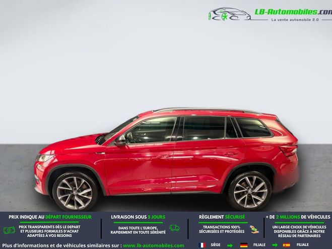 Skoda Kodiaq 2.0 TDI 190 BVA 4x4 5pl Rouge M�tallique de 2019