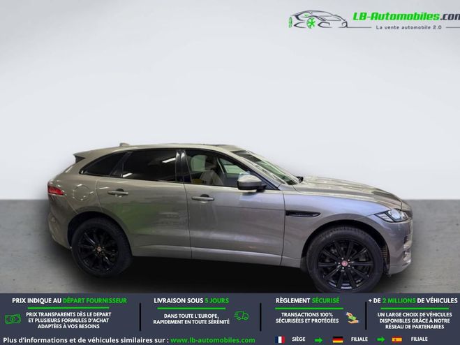 Jaguar F Pace 2.0 D - 240 ch AWD BVA Gris de 2018