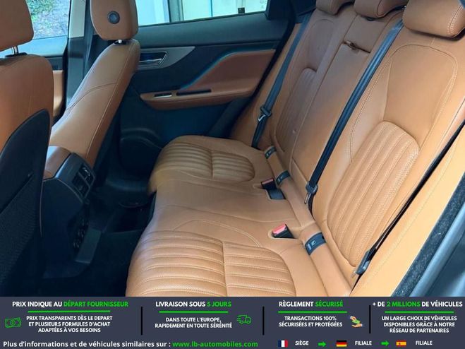 Jaguar F Pace 2.0 D - 240 ch AWD BVA Gris de 2018