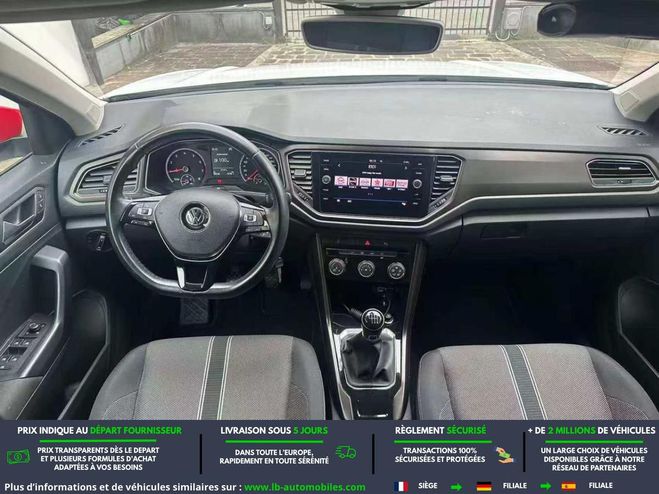 Volkswagen T Roc 1.0 TSI 115 Start/Stop BVM Blanc de 2018