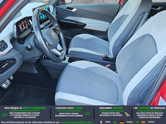 Volkswagen ID. 3 204 ch Pro S Rouge M�tallique de 2021