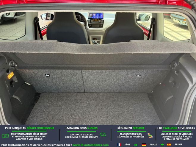 Volkswagen Up 1.0 90  BVM Rouge M�tallique de 2016