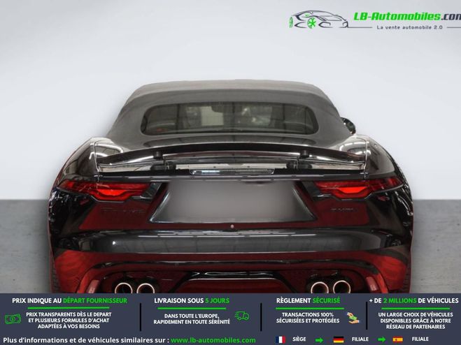 Jaguar F-Type Cabriolet V8 5L 450 ch BVA Noir M�tallique de 2021