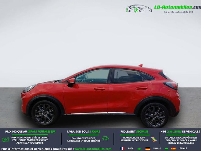 Ford Puma 1.0 EcoBoost 125 ch mHEV BVM Rouge M�tallique de 2021