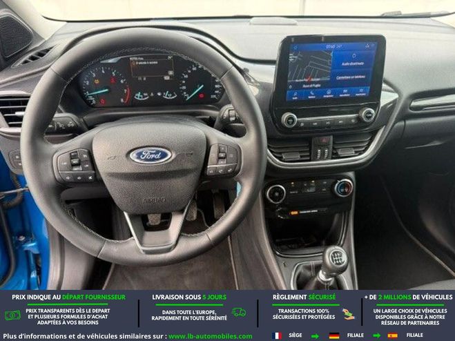 Ford Puma 1.0 EcoBoost 125 ch mHEV BVM Bleu M�tallique de 2020