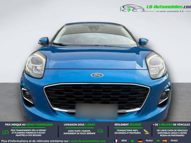 Ford Puma 1.0 EcoBoost 125 ch mHEV BVM Bleu M�tallique de 2020