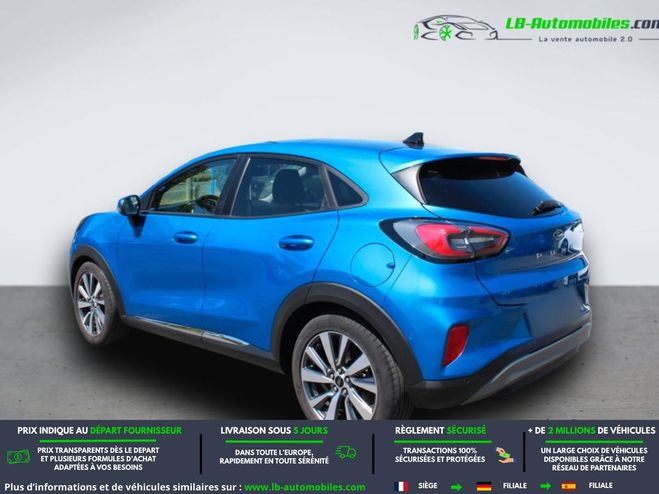 Ford Puma 1.0 EcoBoost 125 ch mHEV BVM Bleu M�tallique de 2020