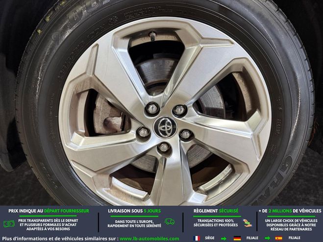 Toyota RAV 4 Hybride 218 ch 2WD Rouge M�tallique de 2019