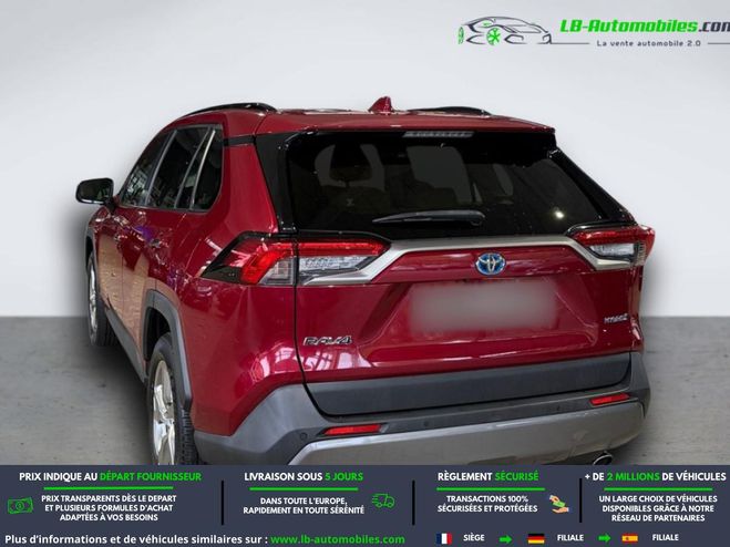 Toyota RAV 4 Hybride 218 ch 2WD Rouge M�tallique de 2019