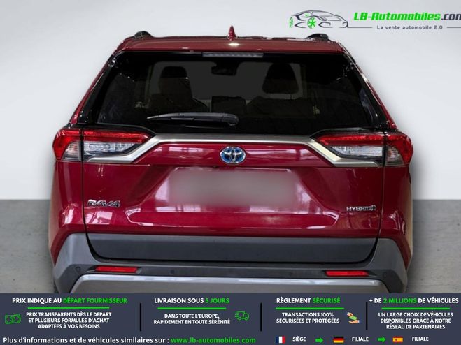 Toyota RAV 4 Hybride 218 ch 2WD Rouge M�tallique de 2019