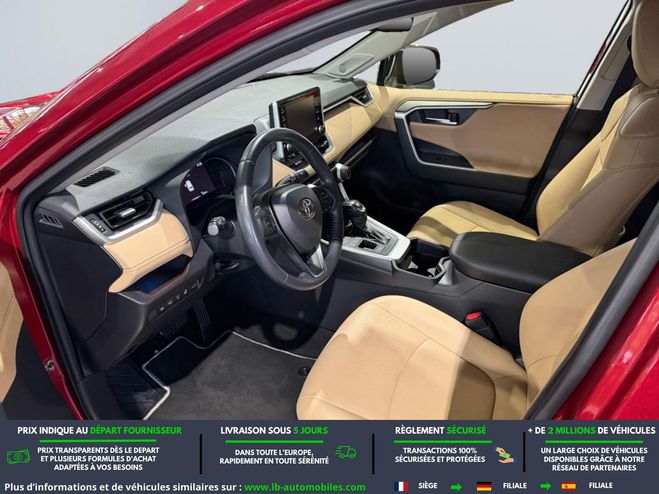 Toyota RAV 4 Hybride 218 ch 2WD Rouge M�tallique de 2019