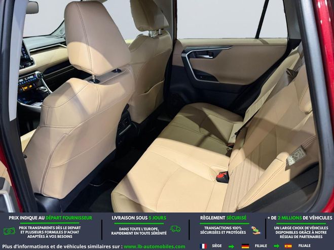 Toyota RAV 4 Hybride 218 ch 2WD Rouge M�tallique de 2019