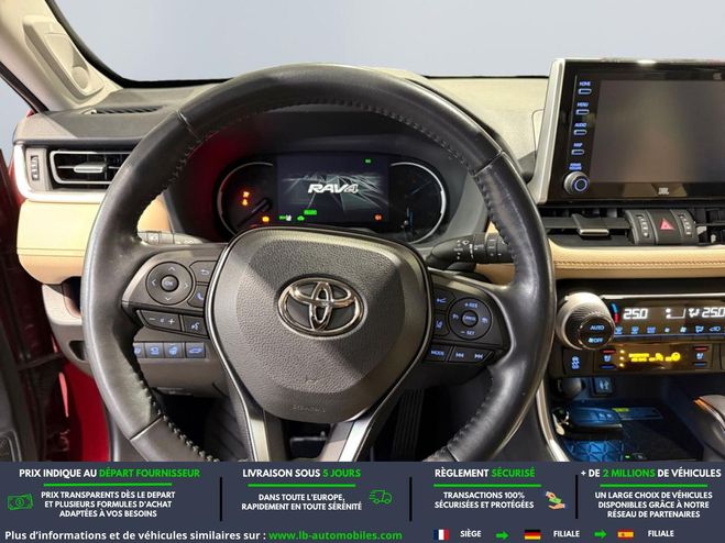 Toyota RAV 4 Hybride 218 ch 2WD Rouge M�tallique de 2019