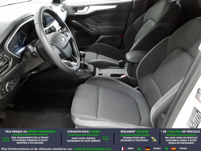 Ford Focus 1.0 EcoBoost 125 mHEV BVM Blanc de 2020