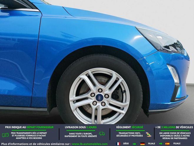 Ford Focus 1.0 EcoBoost 125 mHEV BVM Bleu M�tallique de 2020