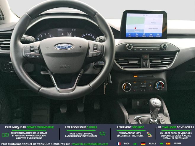 Ford Focus 1.0 EcoBoost 125 mHEV BVM Bleu M�tallique de 2020