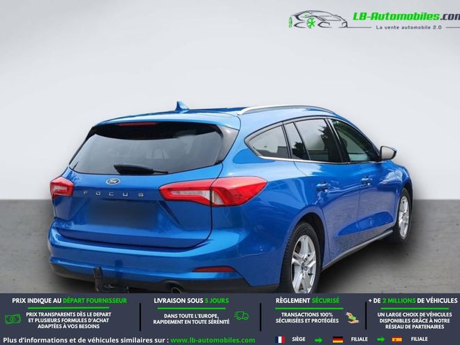 Ford Focus 1.0 EcoBoost 125 mHEV BVM Bleu M�tallique de 2020