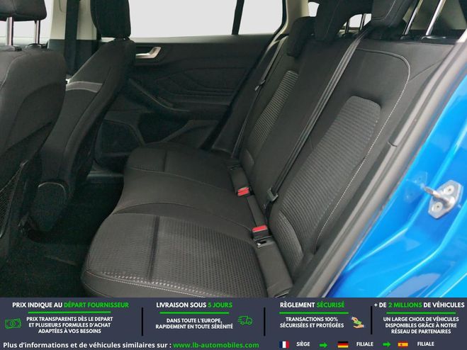 Ford Focus 1.0 EcoBoost 125 mHEV BVM Bleu M�tallique de 2020