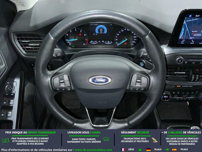 Ford Focus 1.0 EcoBoost 125 mHEV BVM Bleu M�tallique de 2019