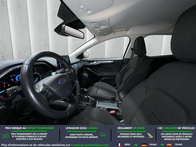 Ford Focus 1.0 EcoBoost 125 mHEV BVM Bleu M�tallique de 2019