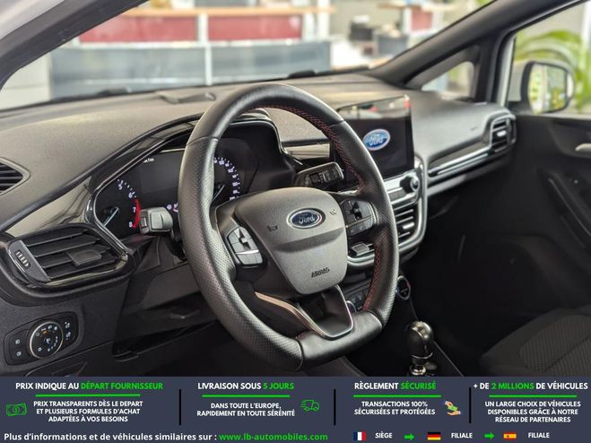 Ford Fiesta 1.0 EcoBoost 140 ch BVM Blanc M�tallique de 2020