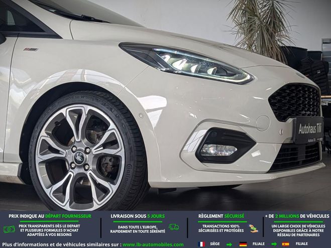 Ford Fiesta 1.0 EcoBoost 140 ch BVM Blanc M�tallique de 2020