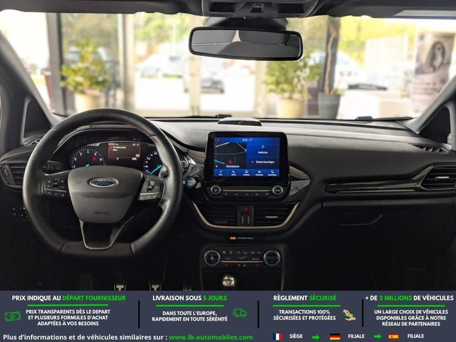 Ford Fiesta 1.0 EcoBoost 140 ch BVM Blanc M�tallique de 2020
