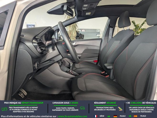 Ford Fiesta 1.0 EcoBoost 140 ch BVM Blanc M�tallique de 2020