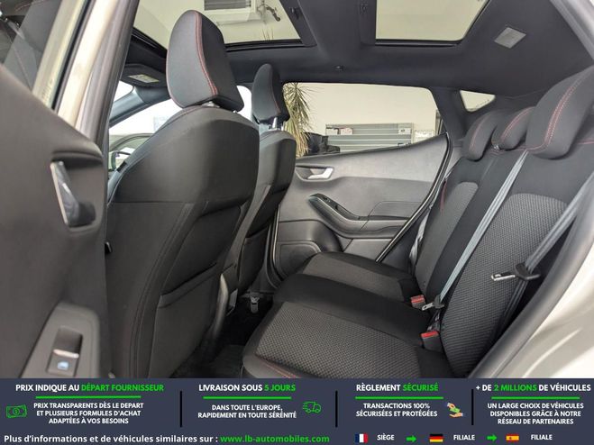 Ford Fiesta 1.0 EcoBoost 140 ch BVM Blanc M�tallique de 2020