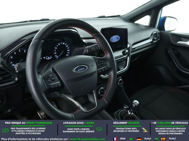 Ford Fiesta 1.0 EcoBoost 140 ch BVM Bleu M�tallique de 2019