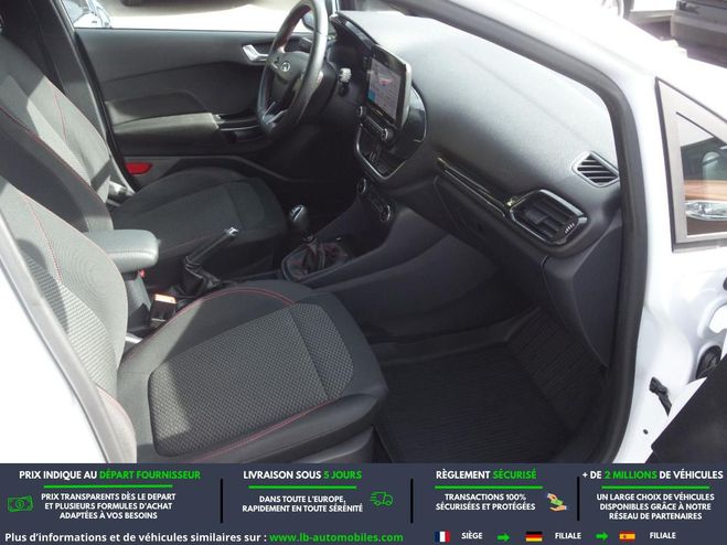 Ford Fiesta 1.0 EcoBoost 125 ch BVM Blanc de 2021