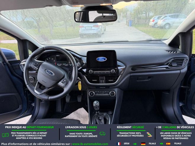 Ford Fiesta 1.0 EcoBoost 125 ch BVM Bleu de 2021