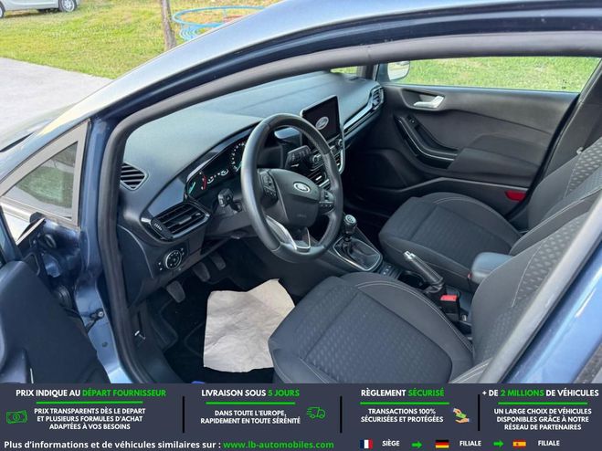 Ford Fiesta 1.0 EcoBoost 125 ch BVM Bleu de 2021