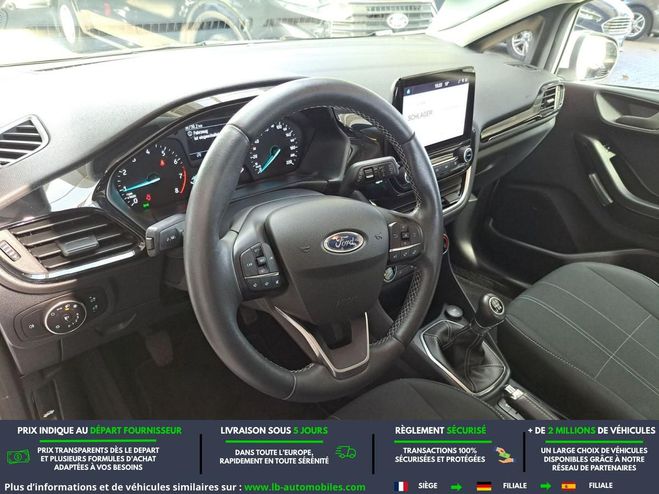 Ford Fiesta 1.1 75 ch BVM Blanc de 2021