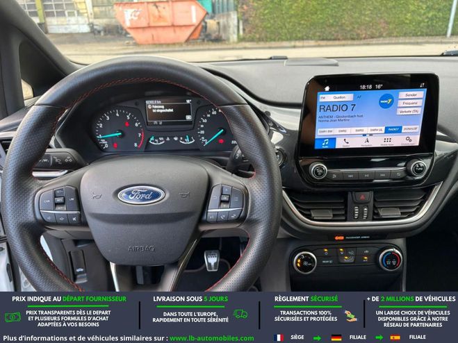 Ford Fiesta 1.0 EcoBoost 140 ch BVM Blanc de 2019