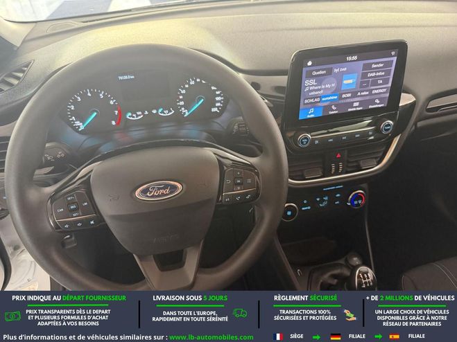 Ford Fiesta 1.1 75 ch BVM Blanc de 2021