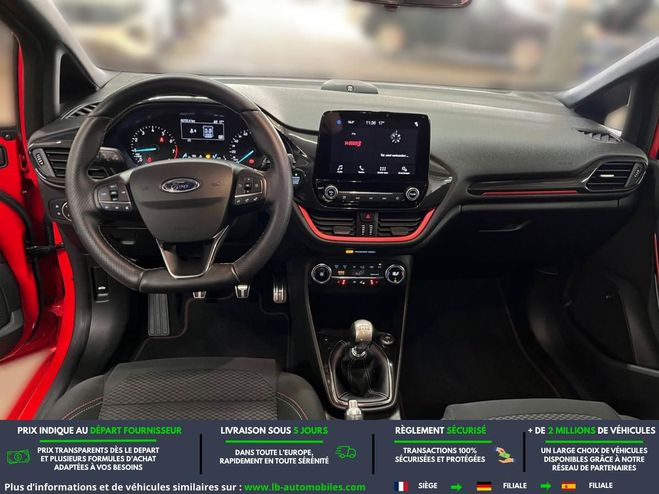 Ford Fiesta 1.0 EcoBoost 125 ch BVM Rouge M�tallique de 2019