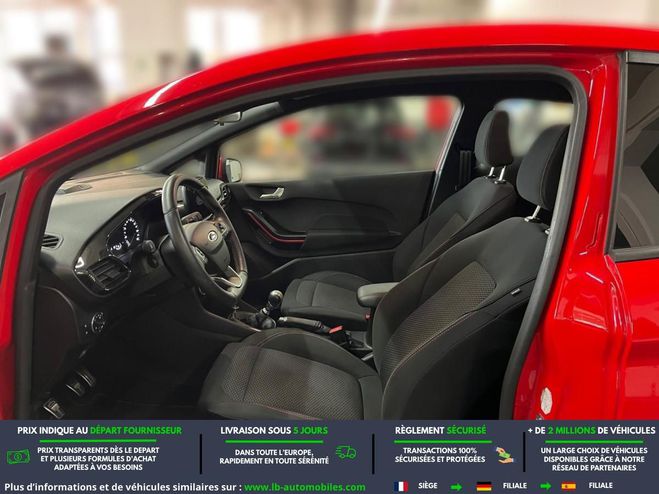 Ford Fiesta 1.0 EcoBoost 125 ch BVM Rouge M�tallique de 2019