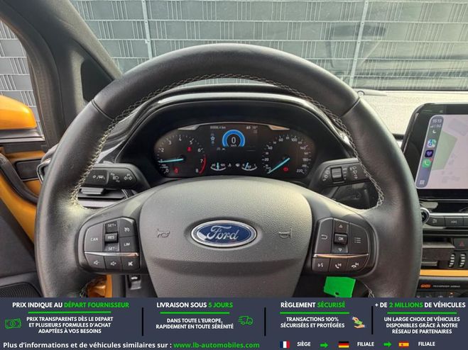 Ford Fiesta 1.0 EcoBoost 125 ch BVM Jaune M�tallique de 2019