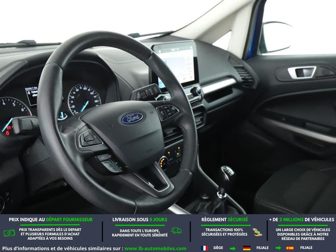 Ford Ecosport 1.0 EcoBoost 100ch BVM Bleu M�tallique de 2018