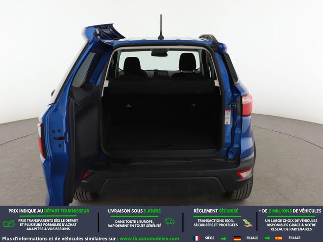 Ford Ecosport 1.0 EcoBoost 100ch BVM Bleu M�tallique de 2018